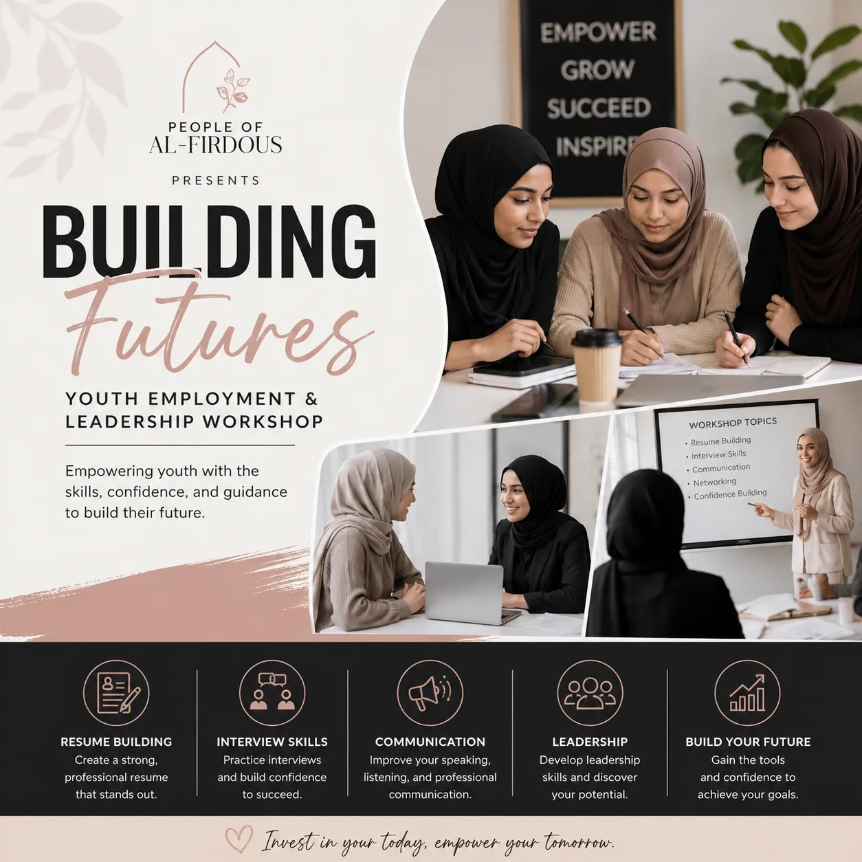 Dania Alamin — Building Futures: Youth Employment & Leadership Workshop