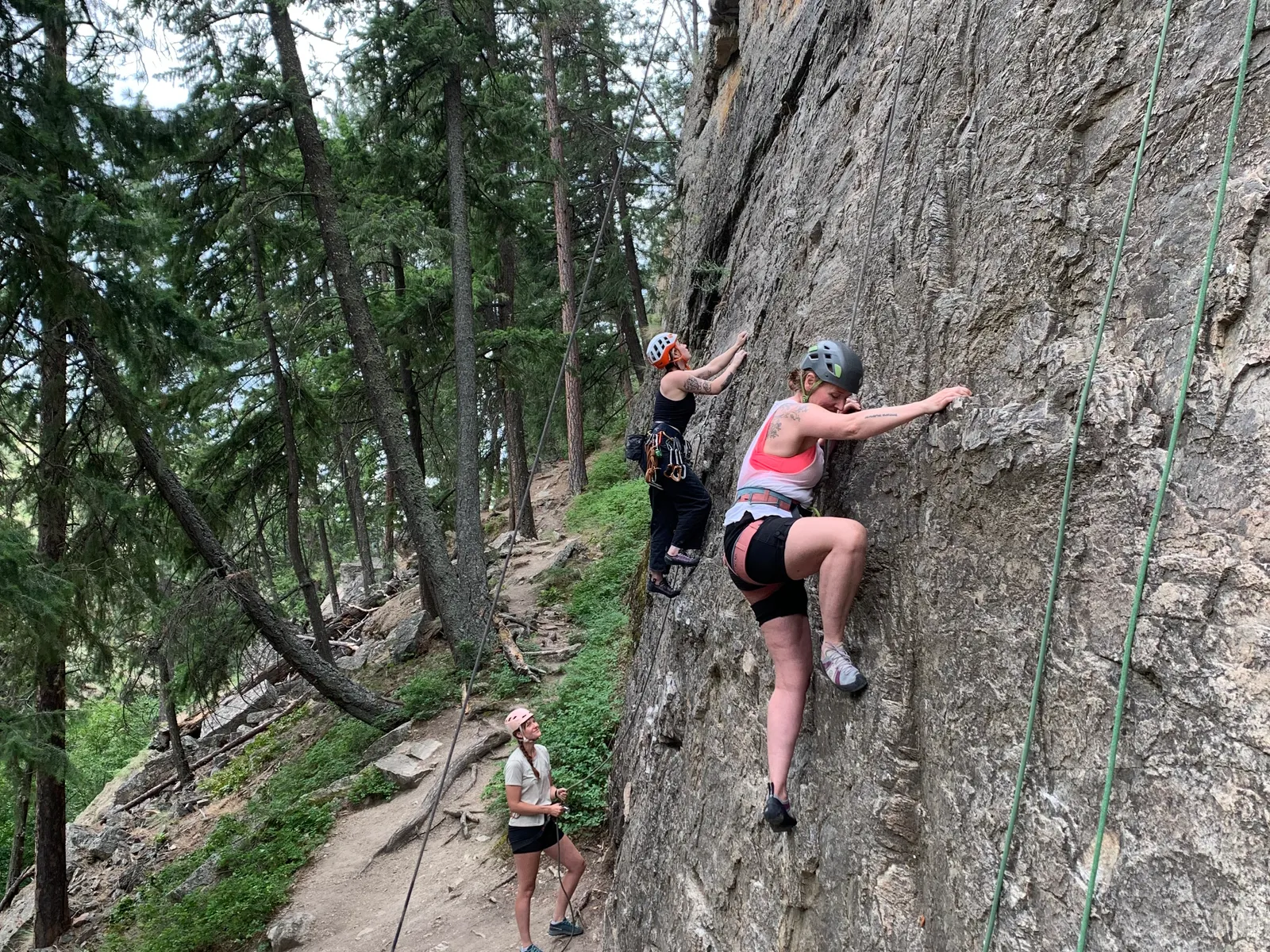 Zanna Ekeroth — Babes in the Bluffs - Climbing Mentorship Program