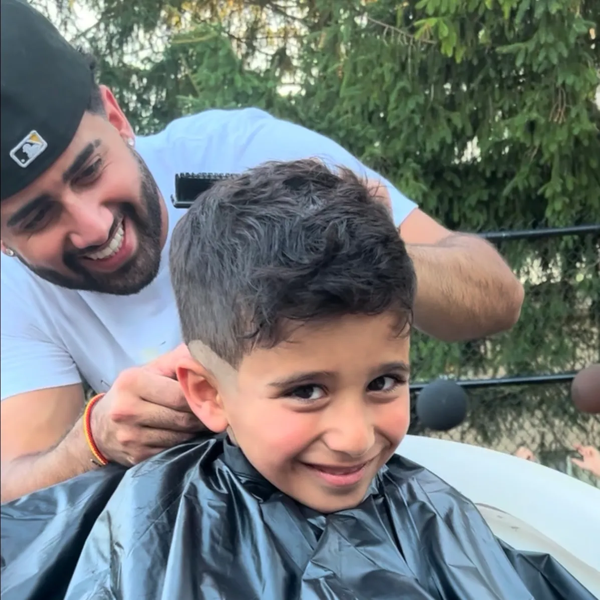 Mir Alamdar Ali Abidi — Opération CPX Rentrée scolaire : coupes de cheveux et sacs à dos