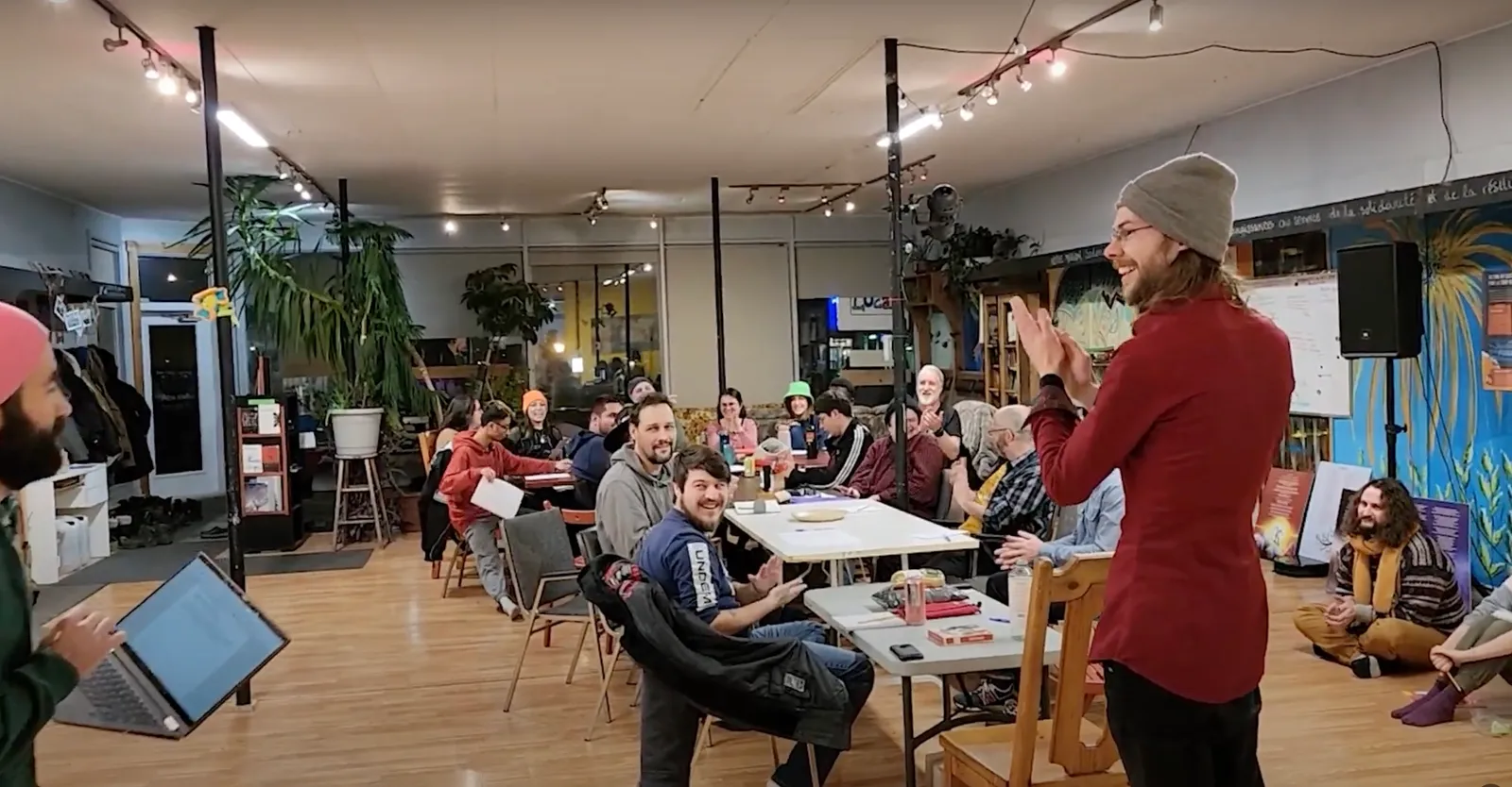 Akim St-Amour — 24h d'Histoi-Art, Résidence artistique