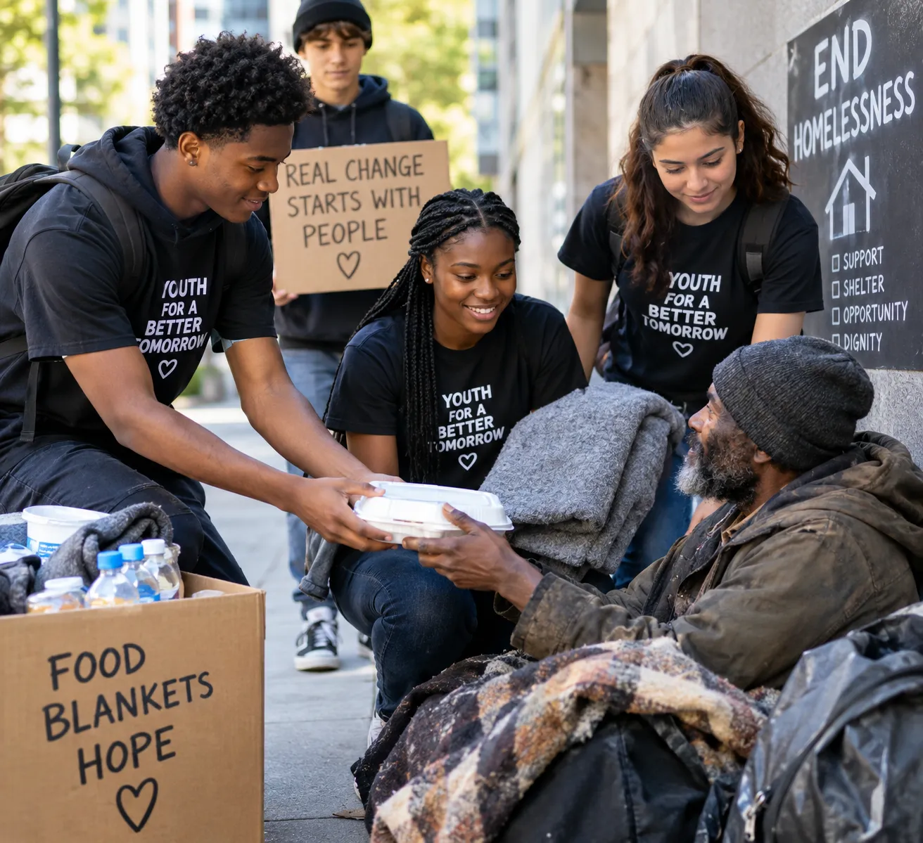 Prosper Onuabuobi — THE LFCA HOMELESS YOUTH INITIATIVE