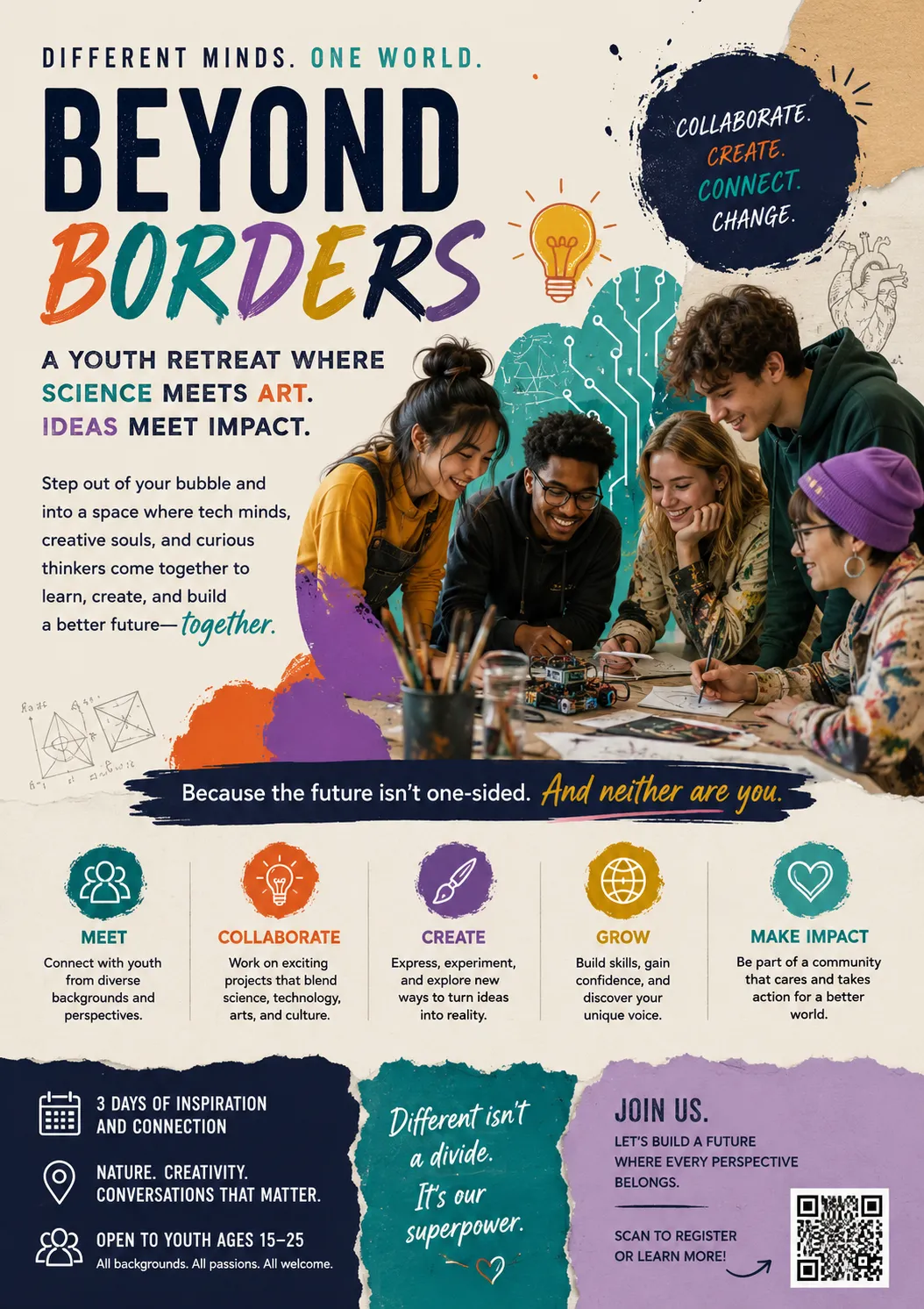 Ismaiil Ali — A retreat for youth off all disciplines coming together to create and learn 