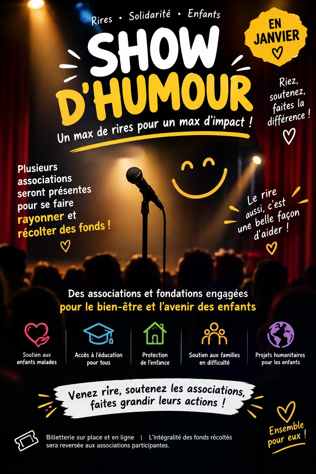 Raphael Gerard — Une Soirée d’Humour Solidaire