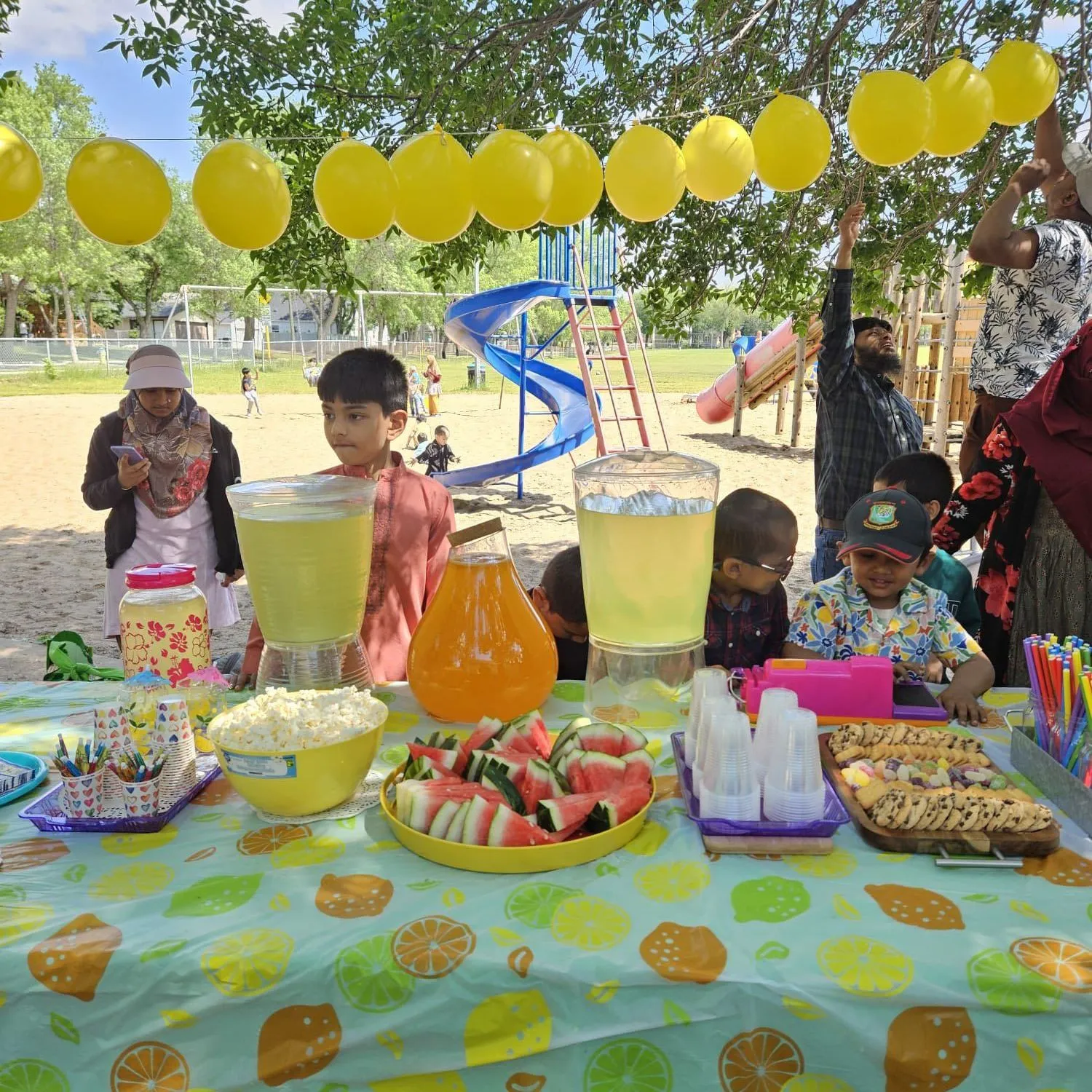 Students at Appreciation Event